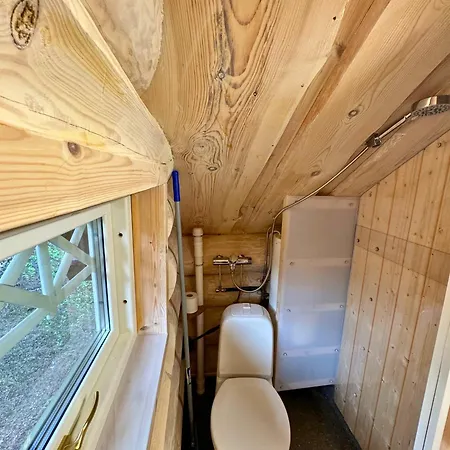 Unique Arctic Timber Cabin Skaidi Exterior photo