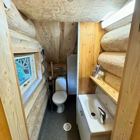 Unique Arctic Timber Cabin Skaidi Exterior photo